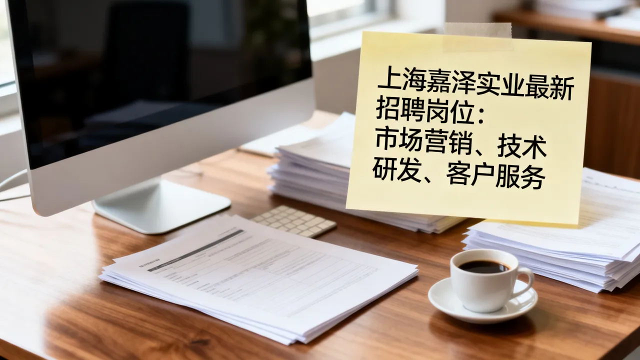 上海嘉泽实业招聘是真的吗?最新招聘岗位有哪些-图2 上海嘉泽实业招聘是真的吗?最新招聘岗位有哪些-图2