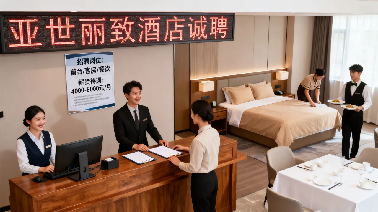 亚世丽致酒店招聘是真的吗，亚世丽致酒店招聘信息及待遇怎么样-图2