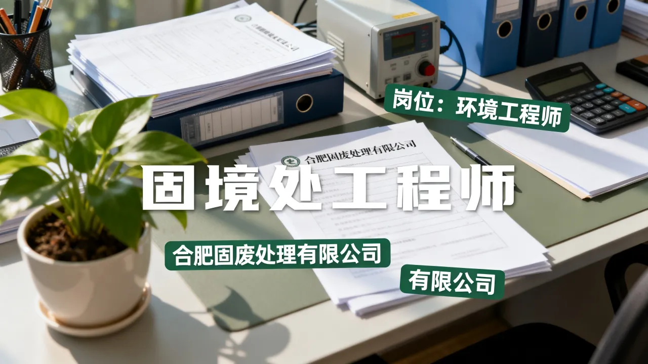 合肥固废公司招聘岗位有哪些?固废处理公司招聘信息-图1 合肥固废公司招聘岗位有哪些?固废处理公司招聘信息-图1
