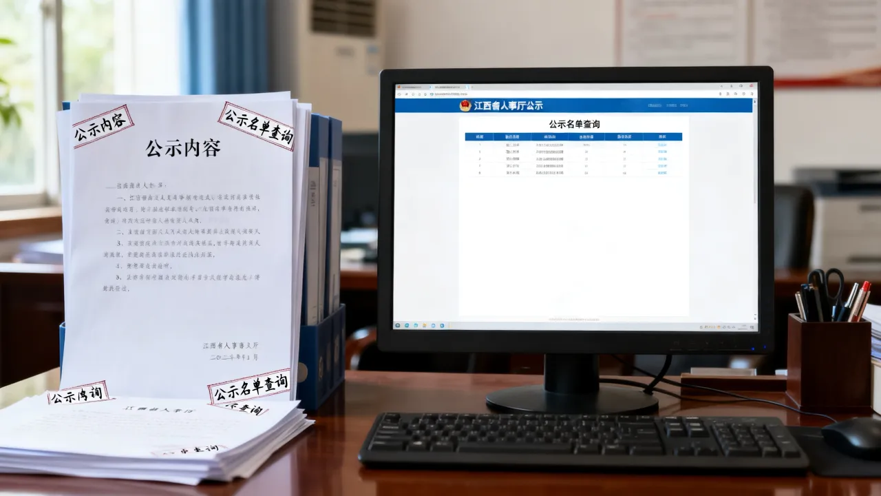 江西省人事厅公示内容是什么?江西省人事厅公示名单怎么查-图2 江西省人事厅公示内容是什么?江西省人事厅公示名单怎么查-图2