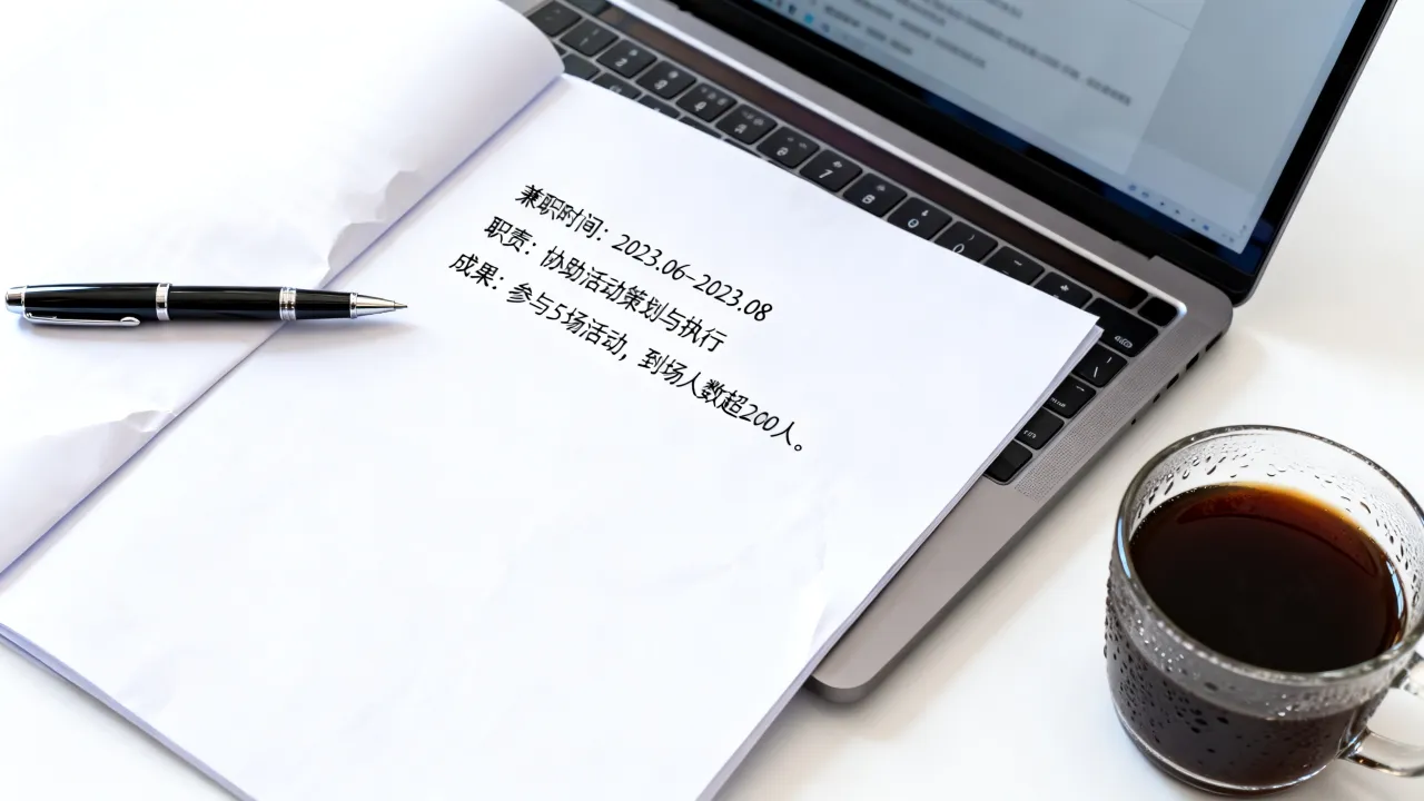 简历中兼职经历怎么写 简历兼职经历怎么写才加分-图3 简历中兼职经历怎么写 简历兼职经历怎么写才加分-图3
