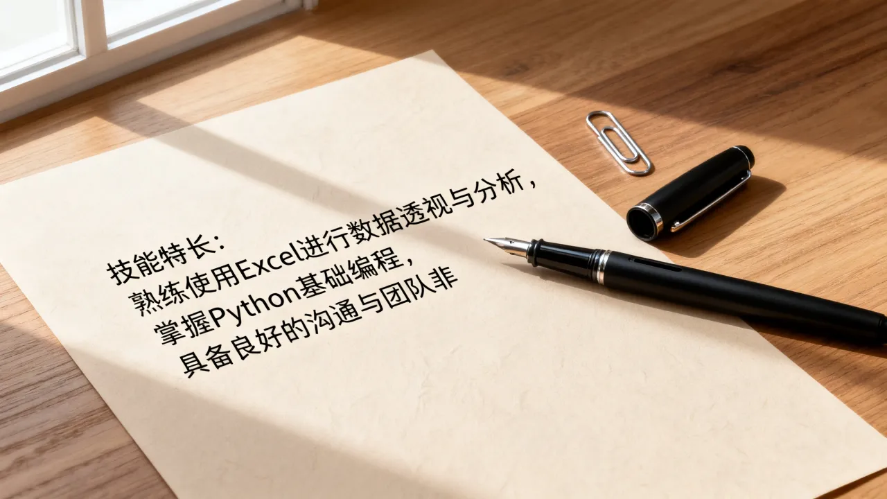简历中技能特长怎么写,个人简历技能特长怎么写比较好-图1 简历中技能特长怎么写,个人简历技能特长怎么写比较好-图1