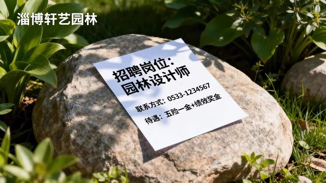 淄博轩艺园林招聘信息在哪看?淄博轩艺园林招聘待遇怎么样?-图2 淄博轩艺园林招聘信息在哪看?淄博轩艺园林招聘待遇怎么样?-图2