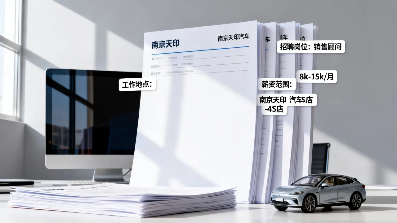 南京天印汽车招聘怎么样,南京天印汽车招聘工资多少?-图1 南京天印汽车招聘怎么样,南京天印汽车招聘工资多少?-图1