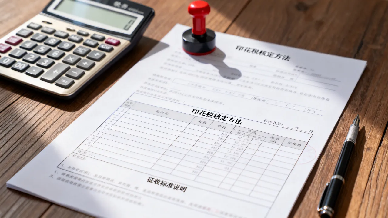 印花税如何核定，核定征收印花税的具体方法是什么？