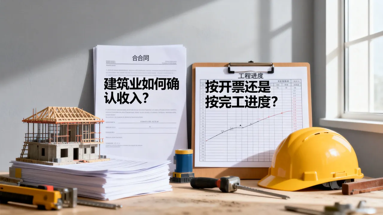 建筑业如何确认收入？建筑业收入确认按开票还是按完工进度？-图3
