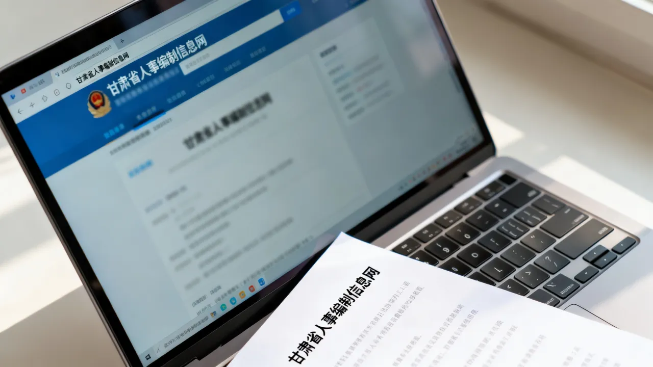 甘肃省人事编制信息网入口在哪里?甘肃省人事编制信息网官网入口-图3 甘肃省人事编制信息网入口在哪里?甘肃省人事编制信息网官网入口-图3