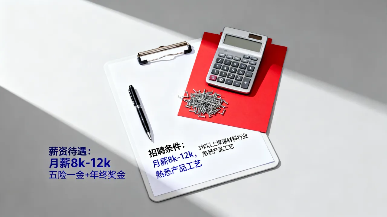 东莞焊锡材料企业招聘条件是什么,薪资待遇怎么样-图1 东莞焊锡材料企业招聘条件是什么,薪资待遇怎么样-图1
