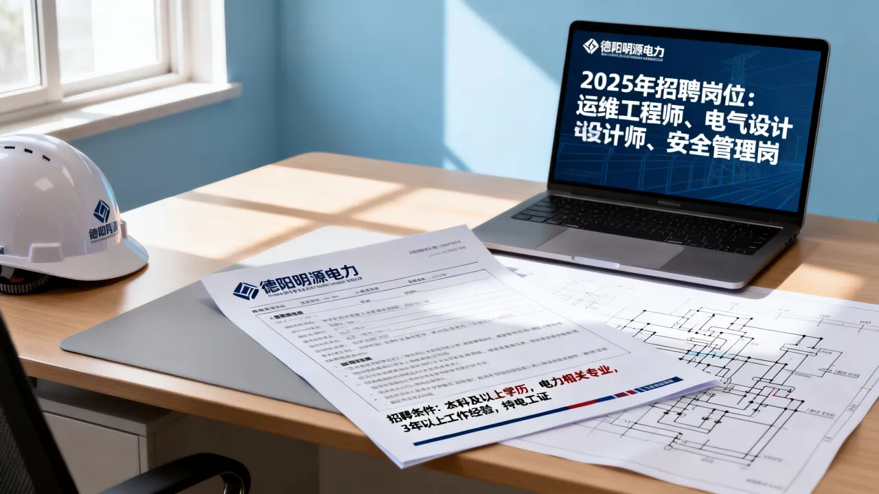 德阳明源电力招聘2025年岗位有哪些,德阳明源电力招聘条件要求是什么-图2 德阳明源电力招聘2025年岗位有哪些,德阳明源电力招聘条件要求是什么-图2
