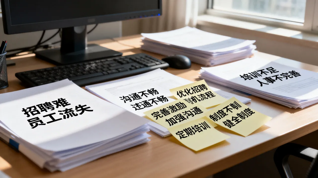 人事工作中遇到的困难和问题有哪些，如何解决？-图2