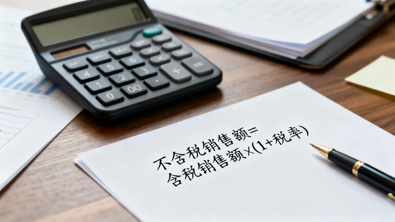不含税销售额如何计算，不含税销售额计算公式是什么？