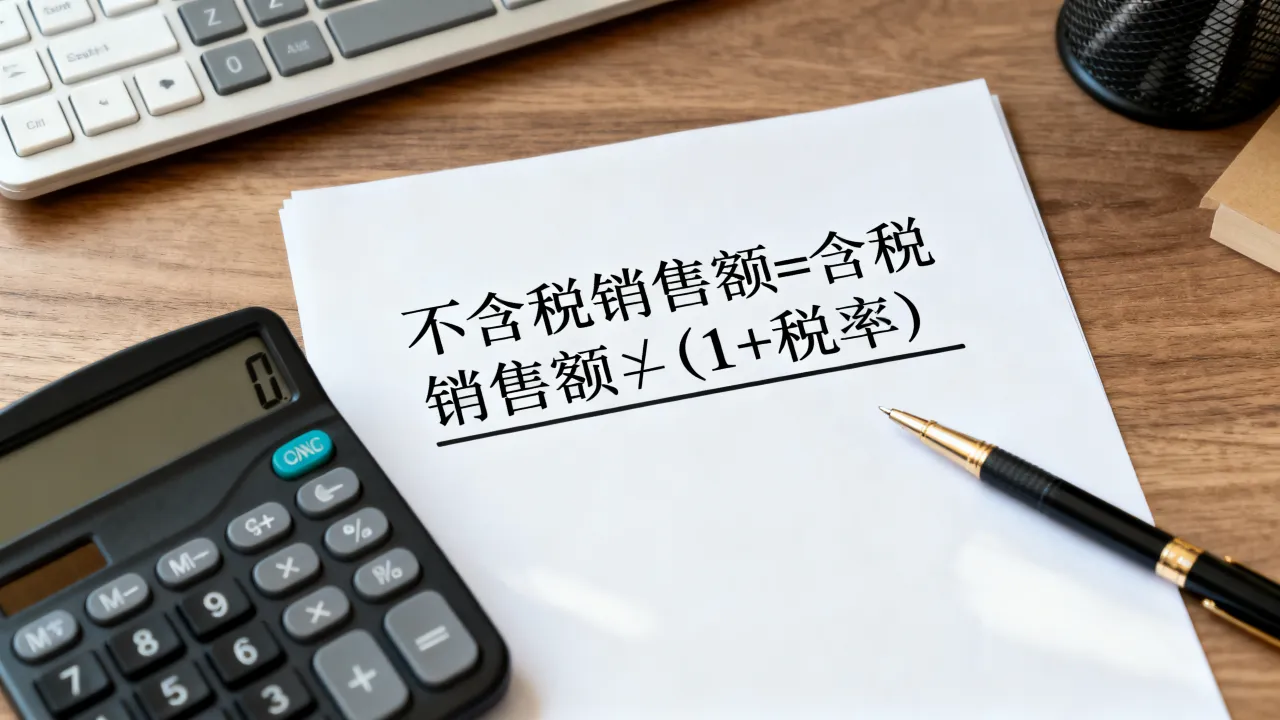 不含税销售额如何计算,不含税销售额计算公式是什么?-图3 不含税销售额如何计算,不含税销售额计算公式是什么?-图3
