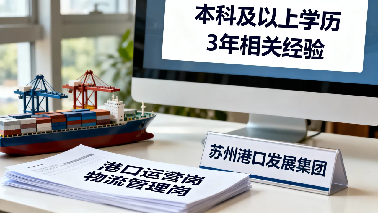 苏州港口发展集团招聘有哪些岗位?苏州港口发展集团招聘条件