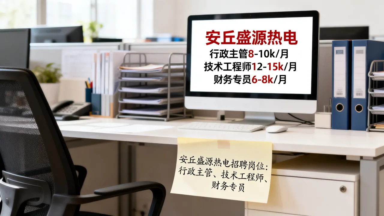 安丘盛源热电招聘岗位有哪些，薪资待遇怎么样？