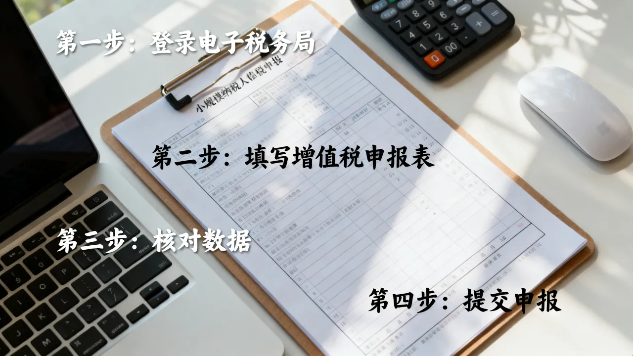 小规模纳税人如何缴纳增值税?小规模纳税人增值税申报流程是什么?-图1 小规模纳税人如何缴纳增值税?小规模纳税人增值税申报流程是什么?-图1