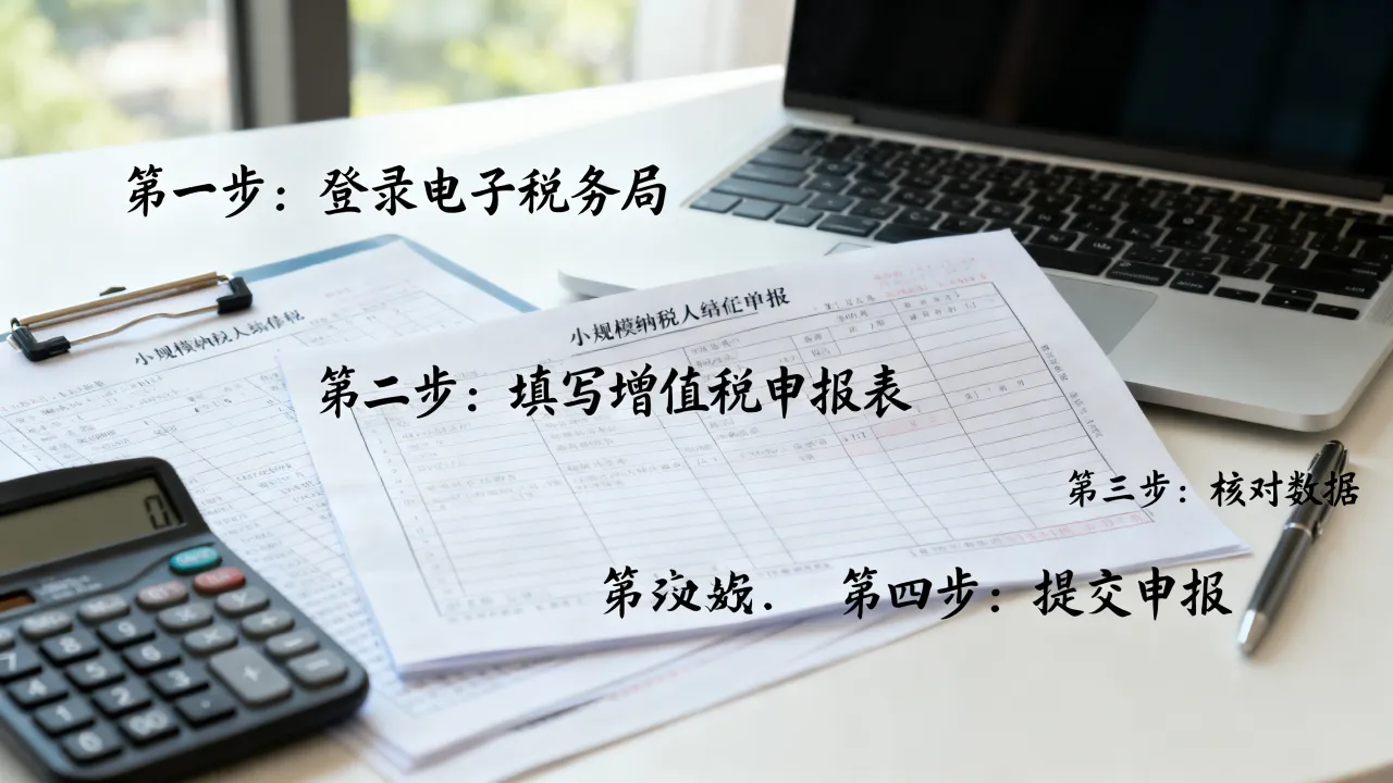 小规模纳税人如何缴纳增值税?小规模纳税人增值税申报流程是什么?-图2 小规模纳税人如何缴纳增值税?小规模纳税人增值税申报流程是什么?-图2
