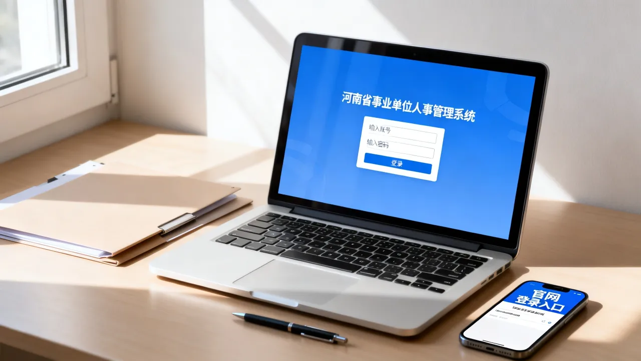 河南省事业单位人事管理系统怎么登录，官网登录入口在哪-图2