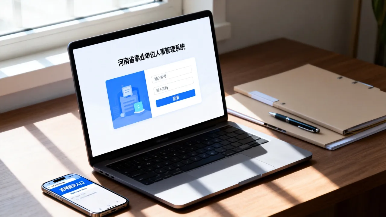 河南省事业单位人事管理系统怎么登录，官网登录入口在哪-图3