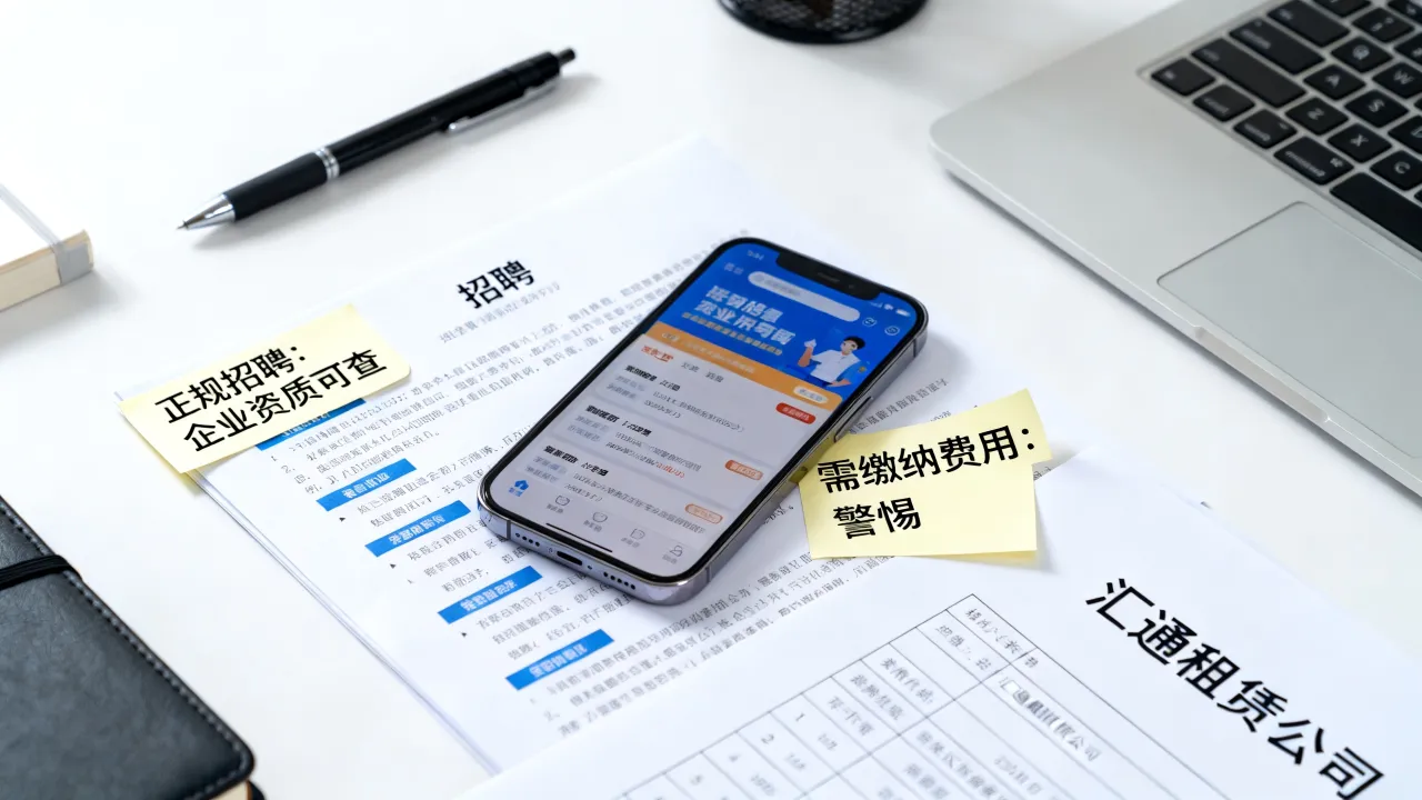 汇通租赁公司招聘是骗局吗？怎么辨别正规靠谱的招聘信息？-图3