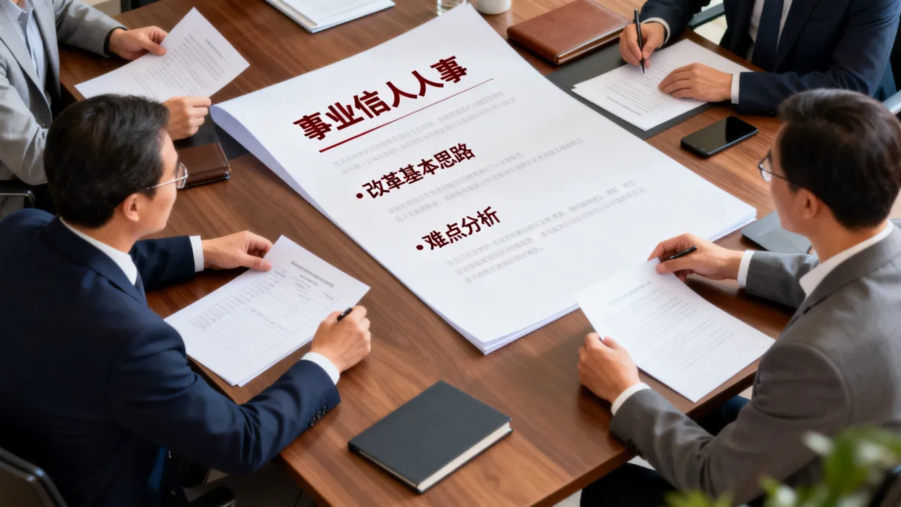 事业单位人事制度改革的基本思路是什么?改革难点有哪些?