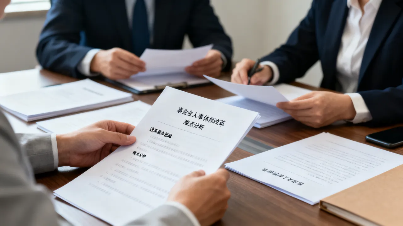 事业单位人事制度改革的基本思路是什么?改革难点有哪些?-图3 事业单位人事制度改革的基本思路是什么?改革难点有哪些?-图3