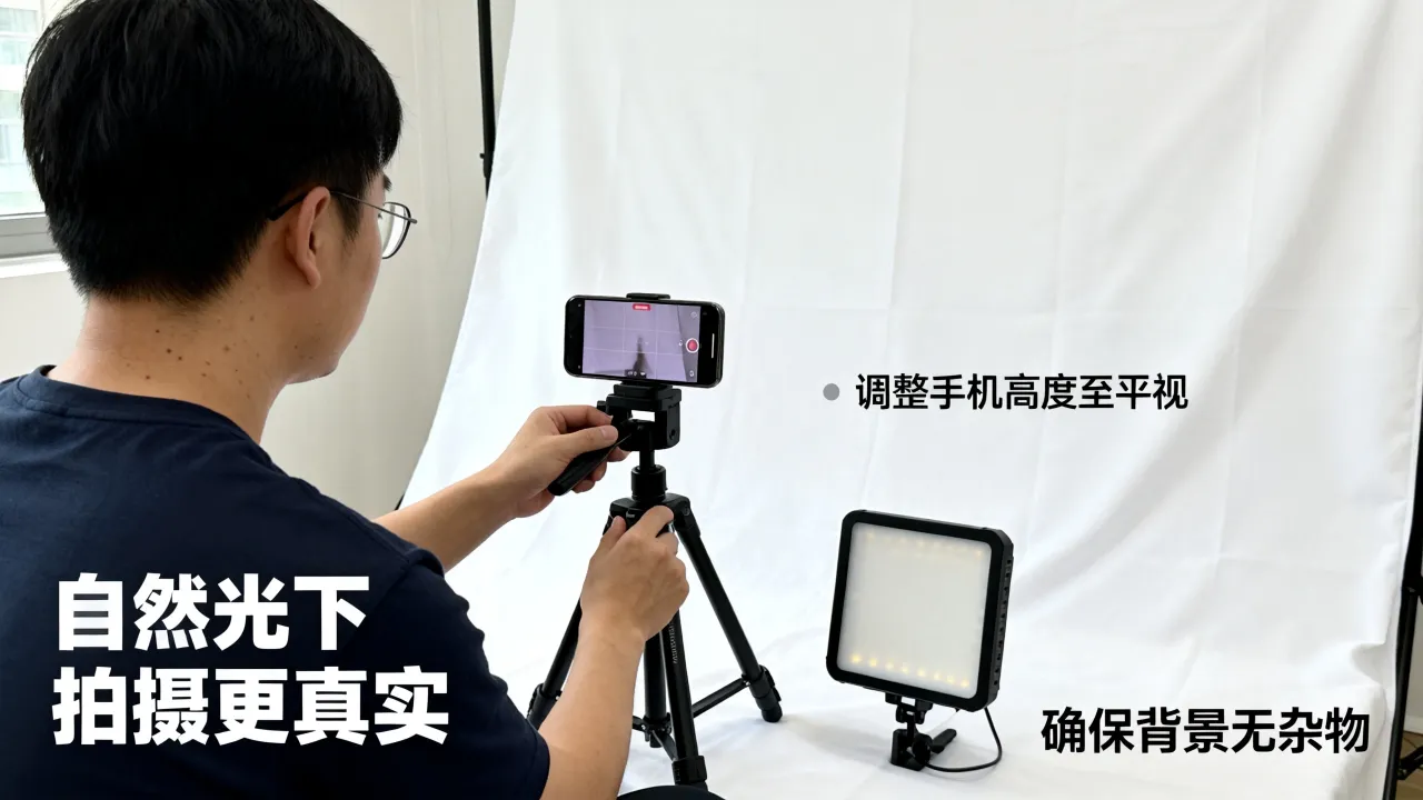简历上的照片怎么弄,在家用手机怎么拍证件照?