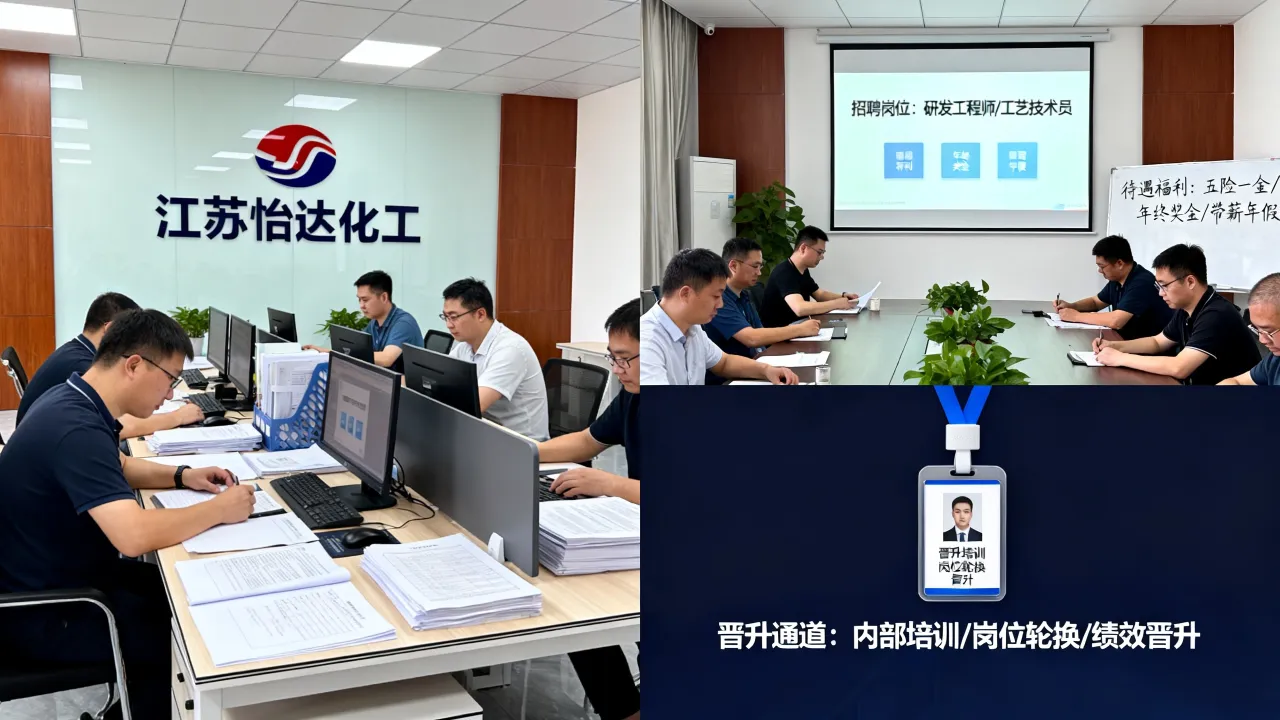 江苏怡达化工招聘怎么样,待遇和晋升空间如何