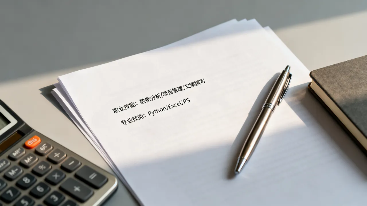 个人简历职业技能怎么写,简历专业技能怎么写才出彩