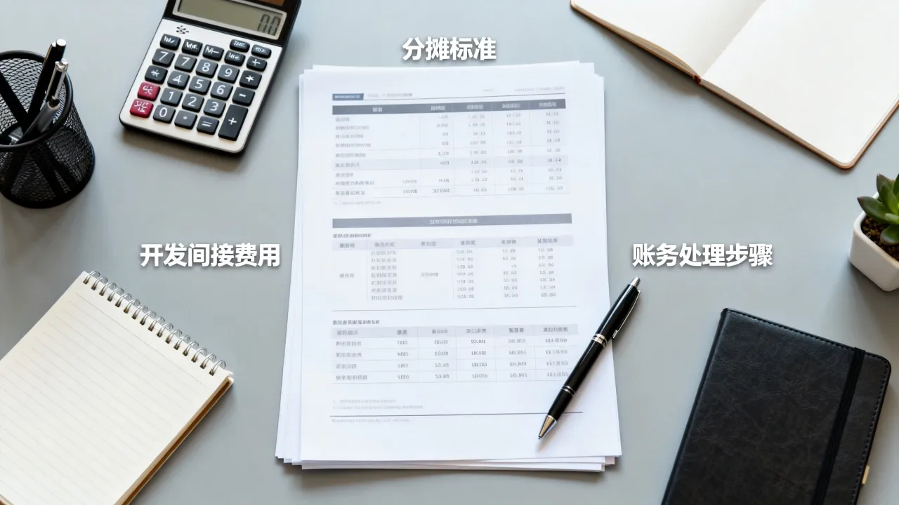 开发间接费用如何结转？分摊标准与账务处理步骤详解