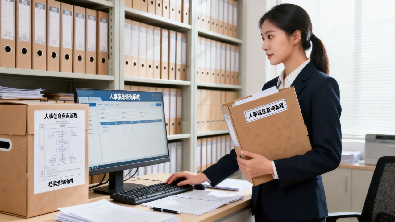 单位人事信息在哪里查询?人事档案如何查询