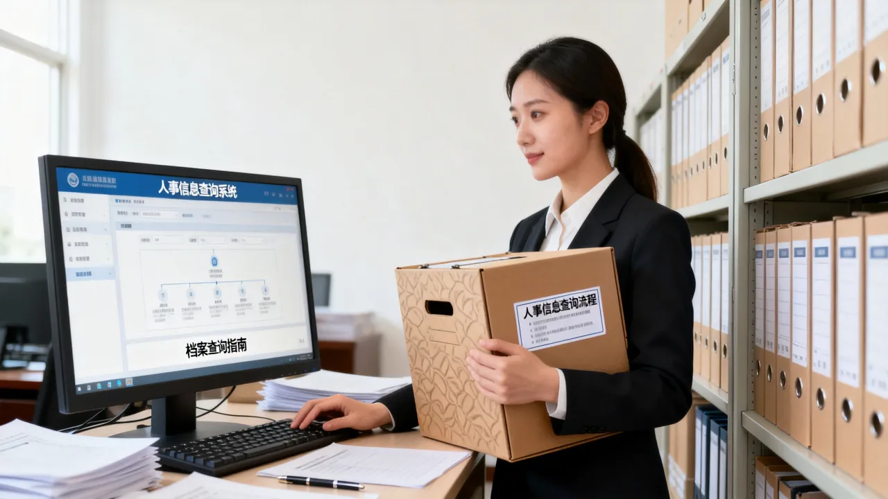 单位人事信息在哪里查询？人事档案如何查询-图2