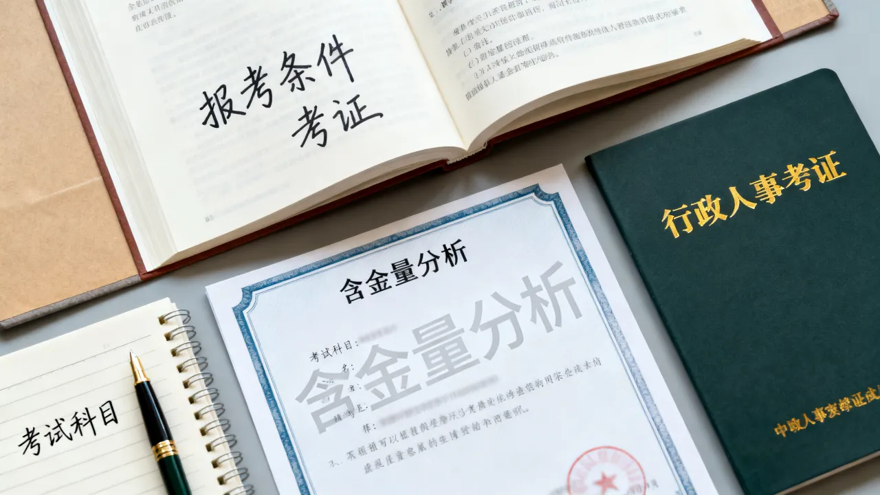 行政人事考证含金量高吗,报考条件及考试科目有哪些