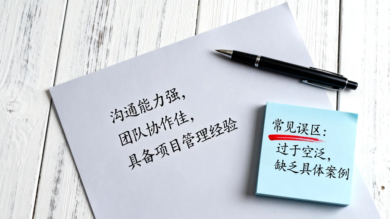个人简历里的自我评价怎么写?有哪些高分模板和常见误区?-图1 个人简历里的自我评价怎么写?有哪些高分模板和常见误区?-图1