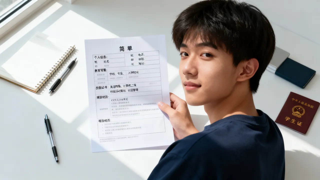学生兼职简历怎么写？没有工作经验如何突出优势？