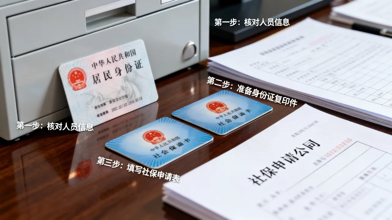 人事跑社保办理流程是什么，需要准备哪些材料证件？-图3