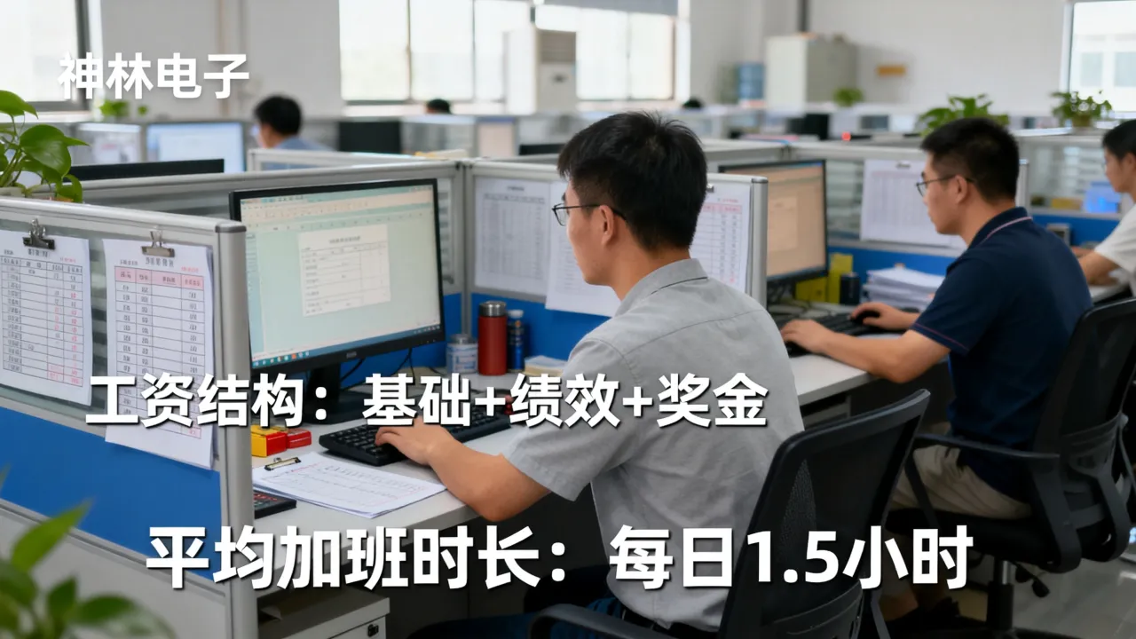 神林电子怎么样?神林电子工资待遇及加班情况如何