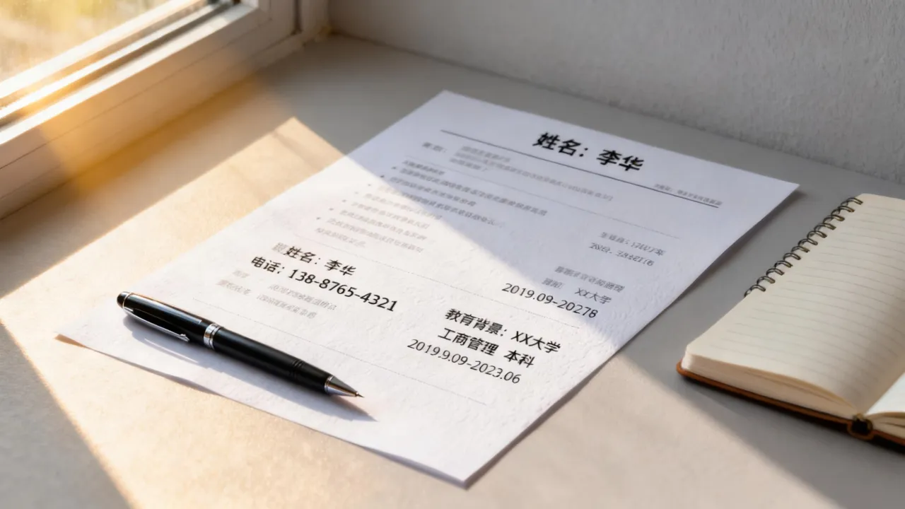 简历中个人履历怎么写,个人履历模板范文有哪些?-图2 简历中个人履历怎么写,个人履历模板范文有哪些?-图2