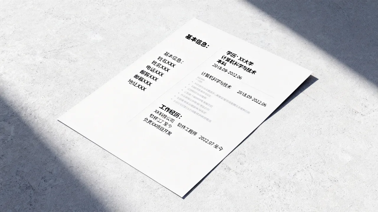 学历及工作简历怎么写,个人简历中学历和工作经历怎么写才规范-图3 学历及工作简历怎么写,个人简历中学历和工作经历怎么写才规范-图3