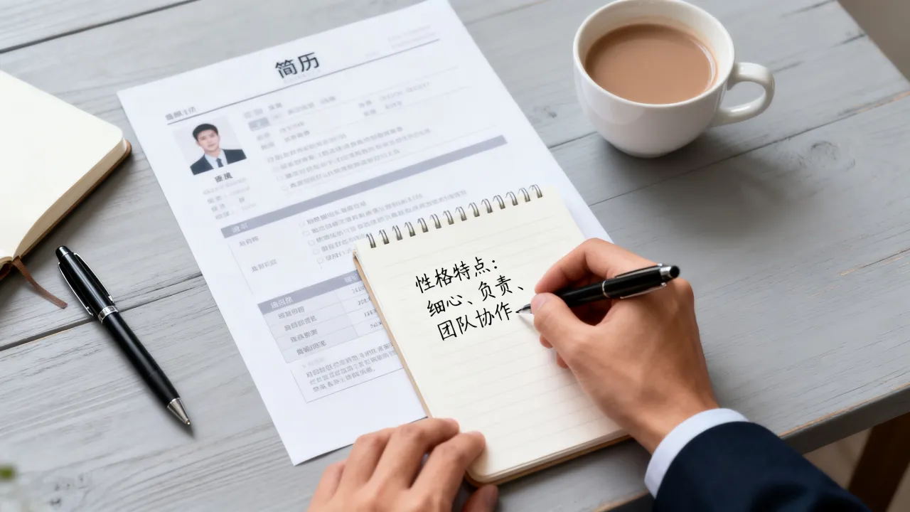 主要个性特点怎么写,个人简历性格特点怎么写