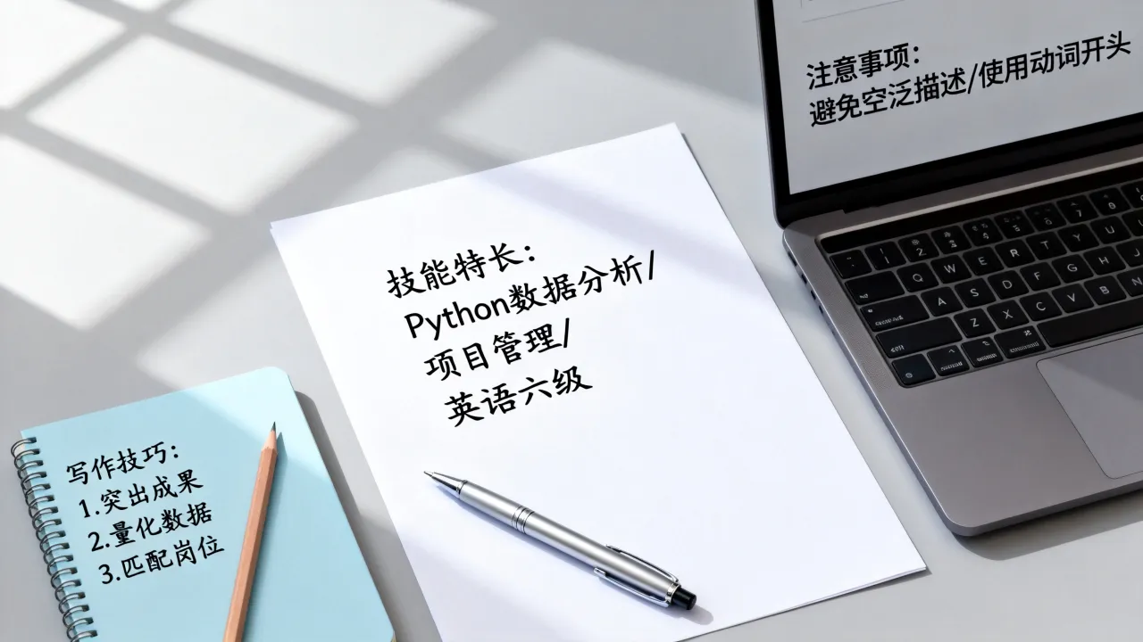 个人简历技能特长怎么写,有哪些写作技巧和注意事项?-图2 个人简历技能特长怎么写,有哪些写作技巧和注意事项?-图2
