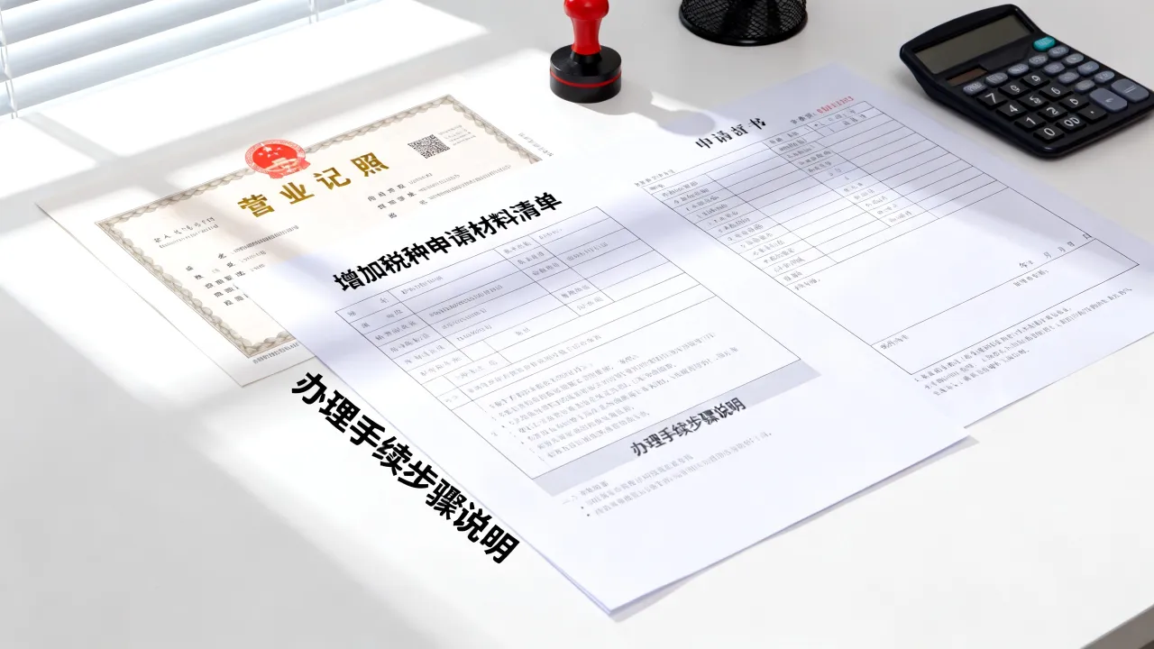 国税如何增加税种，需要准备哪些材料和手续