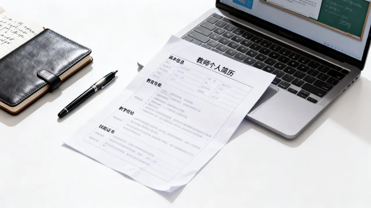 教师的个人简历怎么写，有哪些写作技巧和模板？-图2