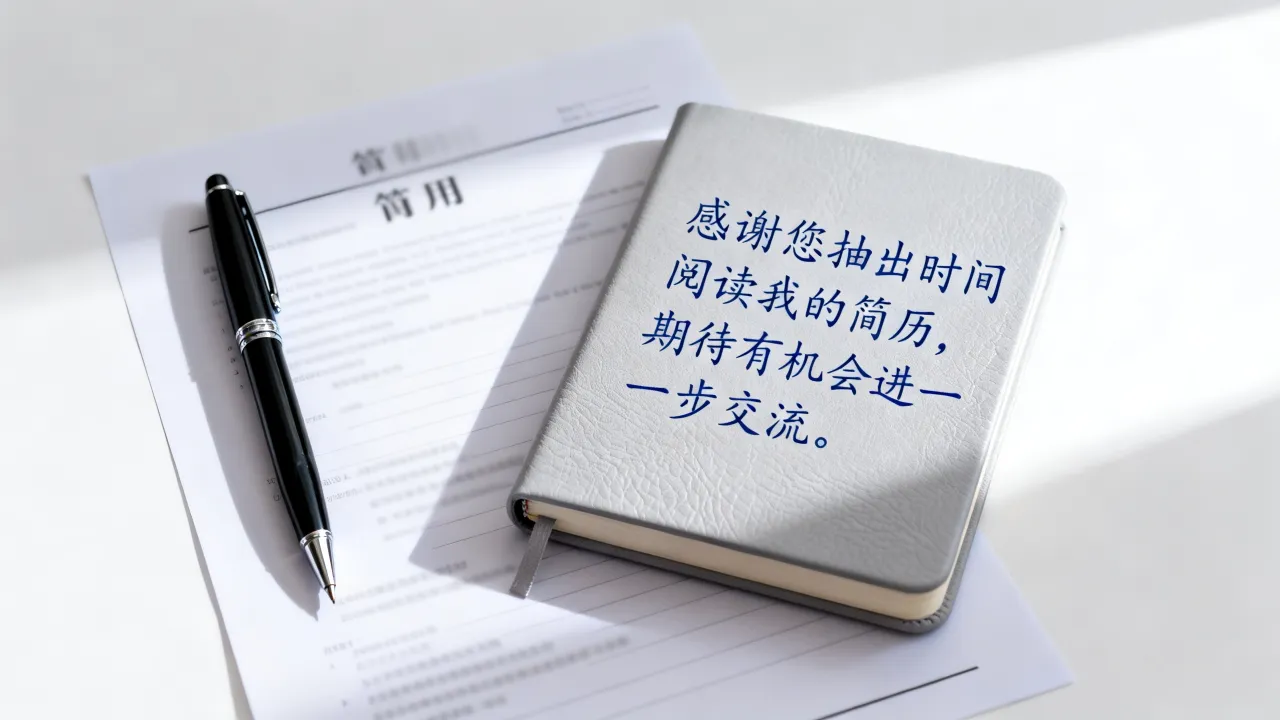 简历结尾感谢语怎么说,怎么写感谢语让面试官印象深刻-图1 简历结尾感谢语怎么说,怎么写感谢语让面试官印象深刻-图1