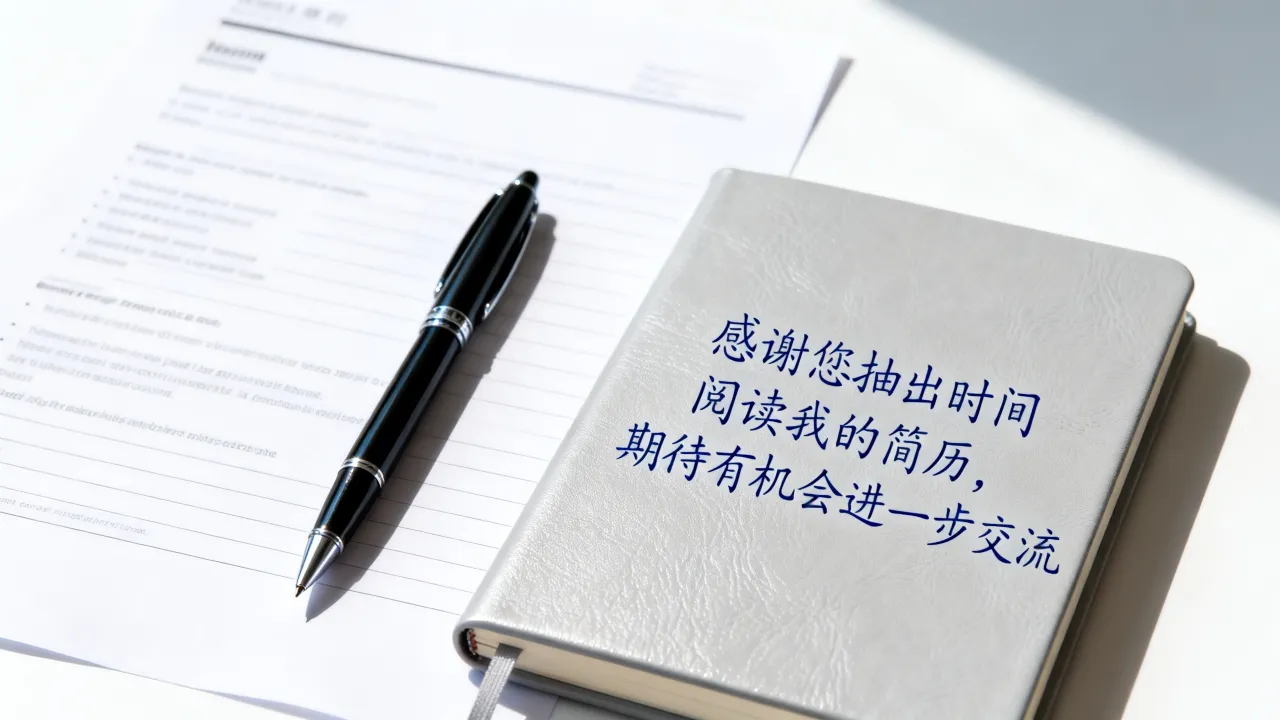 简历结尾感谢语怎么说,怎么写感谢语让面试官印象深刻-图2 简历结尾感谢语怎么说,怎么写感谢语让面试官印象深刻-图2