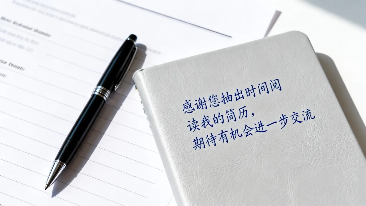 简历结尾感谢语怎么说,怎么写感谢语让面试官印象深刻-图3 简历结尾感谢语怎么说,怎么写感谢语让面试官印象深刻-图3