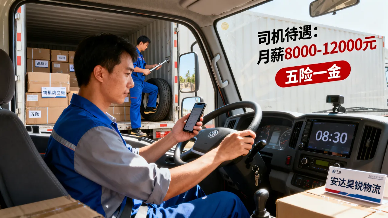安达昊锐物流招聘司机待遇怎么样,月薪多少钱?-图3 安达昊锐物流招聘司机待遇怎么样,月薪多少钱?-图3