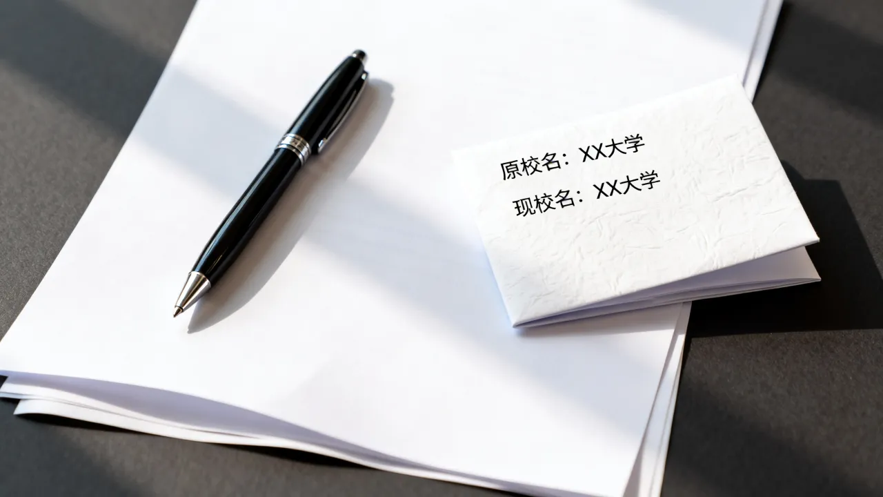 学校改名了简历怎么写,毕业院校名称变更后简历如何填写-图2 学校改名了简历怎么写,毕业院校名称变更后简历如何填写-图2