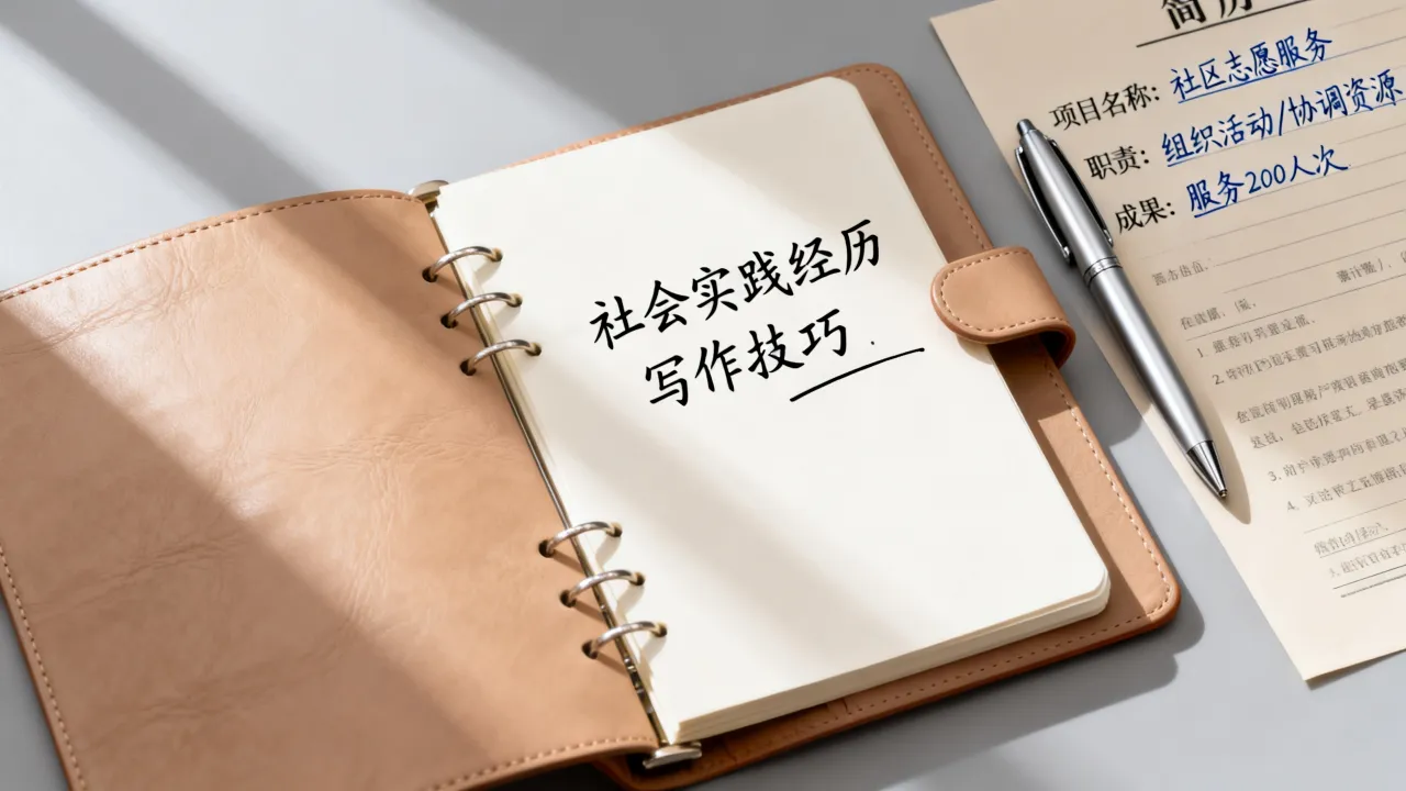 简历社会实践经历怎么写？有哪些实用的写作方法？