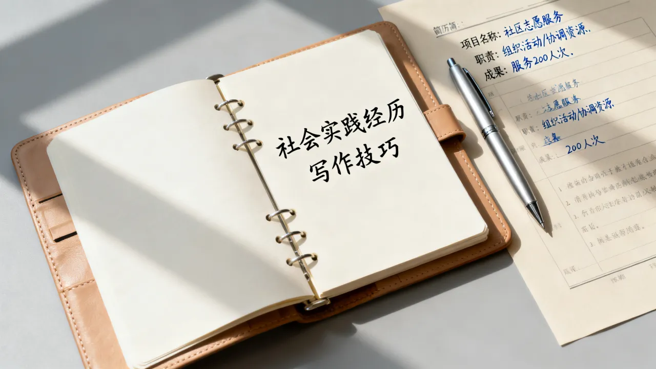 简历社会实践经历怎么写？有哪些实用的写作方法？-图3