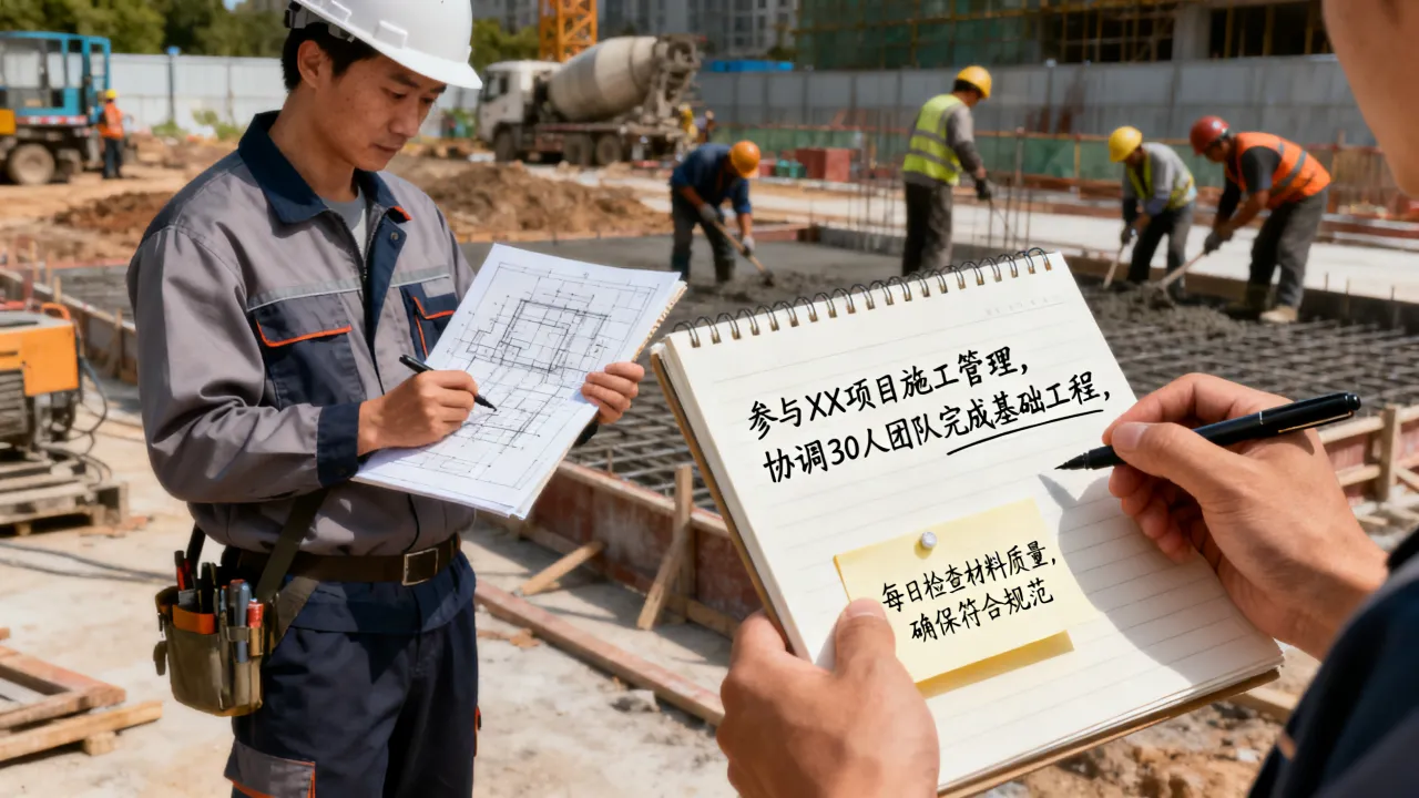 施工员工作经历怎么写，施工员简历上的工作经历怎么写才吸引人